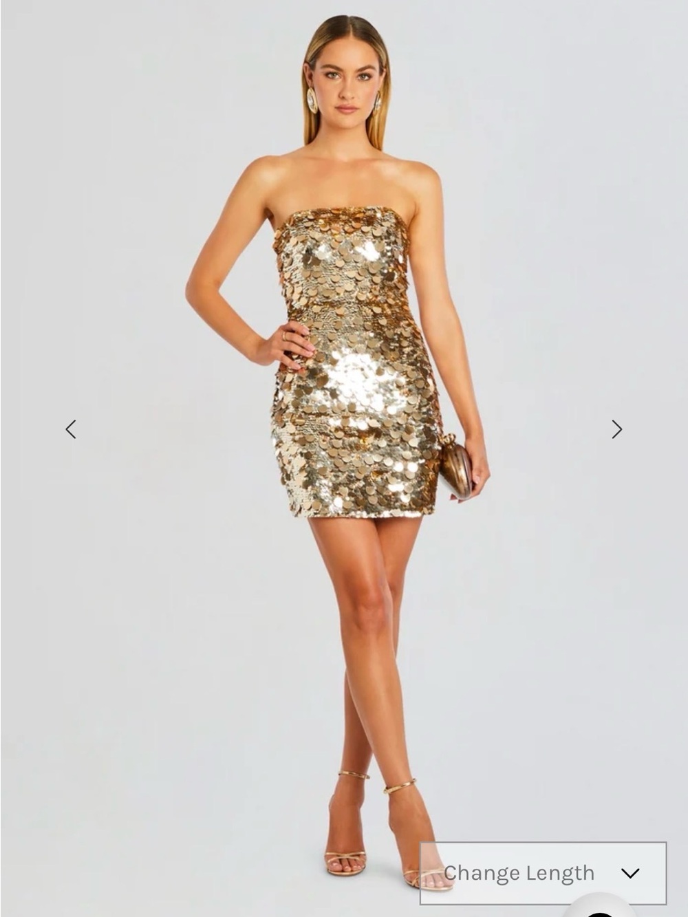 Retrofete NOLIA SEQUIN EMBELLISHED DRESS